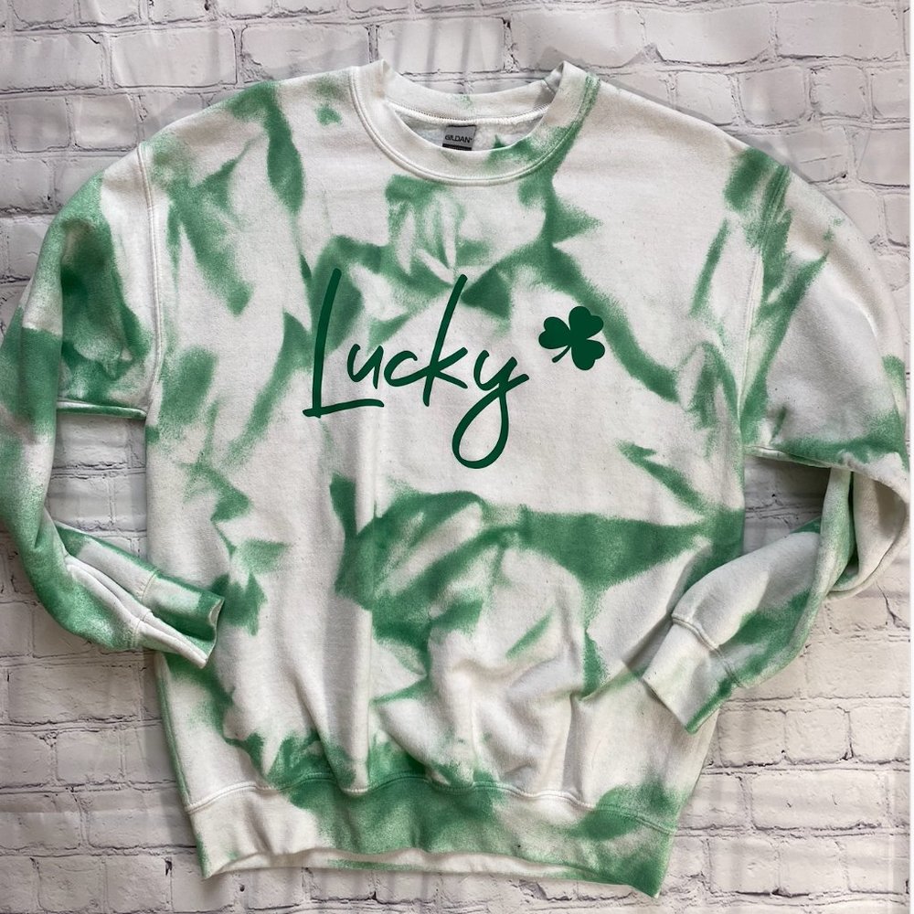 Lucky Sprayed Sweatshirt